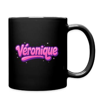 Graffiti Prénom Véronique imprimable sur tout ! - Mug uni - noir - Droite