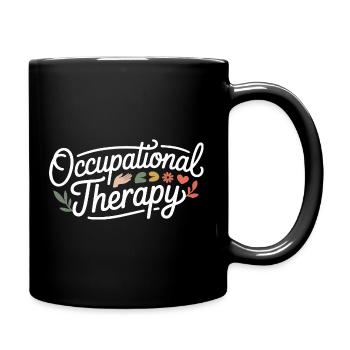 Occupational Therapy Unit Shirt - Full Colour Mug - black - Right