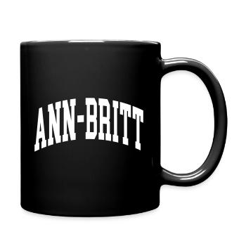 Ann-Britt - Full Colour Mug - black - Right
