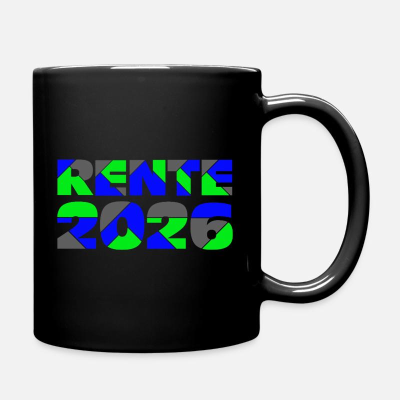 Pension 2026 - Full Colour Mug - black