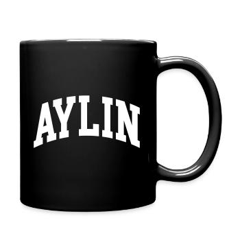 Aylin - Full Colour Mug - black - Right