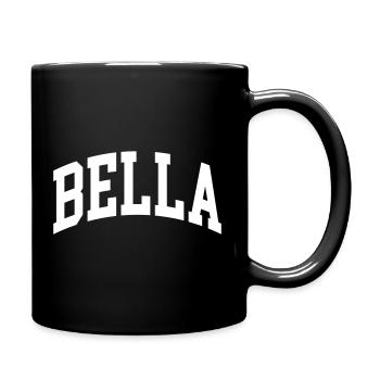 Bella - Tasse einfarbig - Schwarz - Rechts