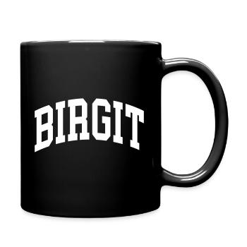 Birgit - Tasse einfarbig - Schwarz - Rechts