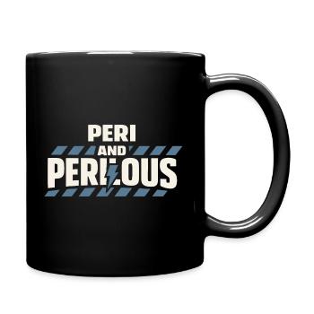 Perimenopause Humor Perimenopause - Tasse einfarbig - Schwarz - Rechts