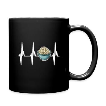 I love ricotta cheese - Full Colour Mug - black - Right
