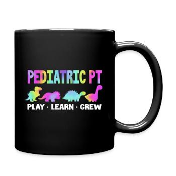 Physio Physiotherapy Physiotherapist - Full Colour Mug - black - Right