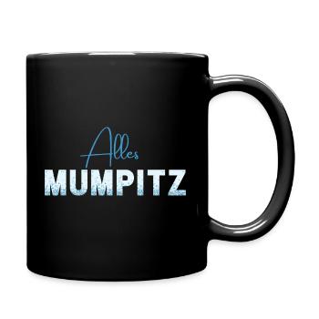 Alles Mumpitz - Wortschätze - vergessene Wörter - Tasse einfarbig - Schwarz - Rechts