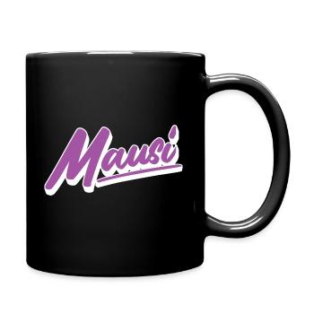 Mausi - Mug uni - noir - Droite