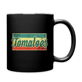 tomatoes - Full Colour Mug - black - Right