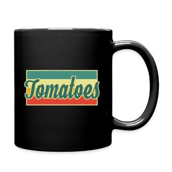 Tomates - Mug uni - noir - Droite
