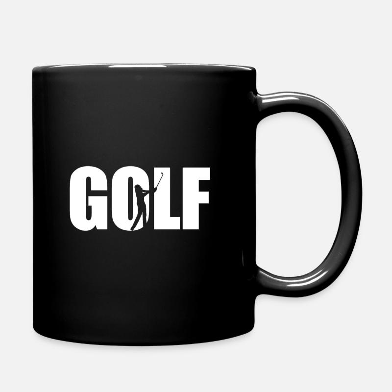 Golf Geschenk Oma Opa Rentner Hobby - Tasse einfarbig - Schwarz