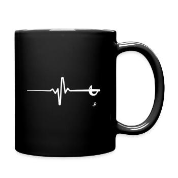 Saber and Heartbeat - Full Colour Mug - black - Right