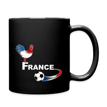 france sport foot 02 - Mug uni - noir - Droite