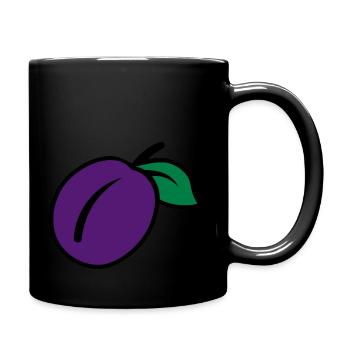 Plum - Full Colour Mug - black - Right