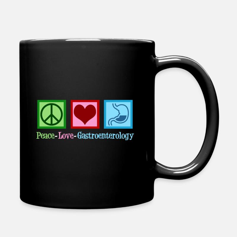 Peace Love Gastroenterology - Mug uni - noir