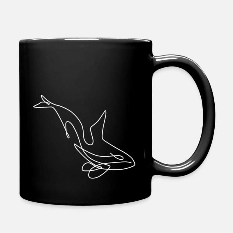 Orca - Full Colour Mug - black