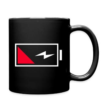 Battery - Full Colour Mug - black - Right