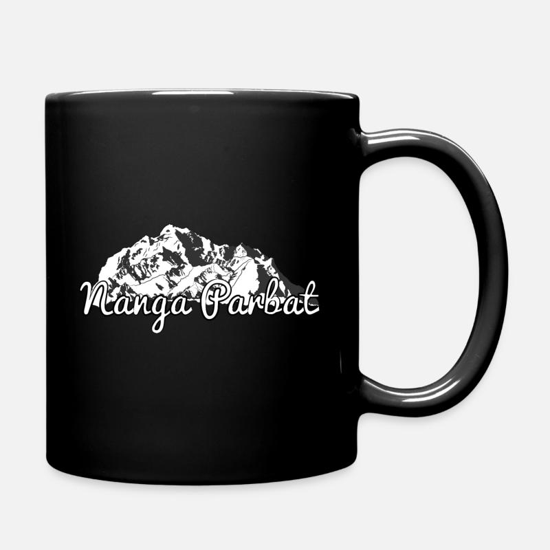 Nanga Parbat - Tasse einfarbig - Schwarz