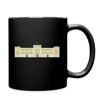 London Icon Buckingham Palace - Tasse einfarbig - Schwarz - Rechts