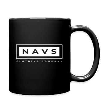 NAVS - Tasse einfarbig - Schwarz - Rechts