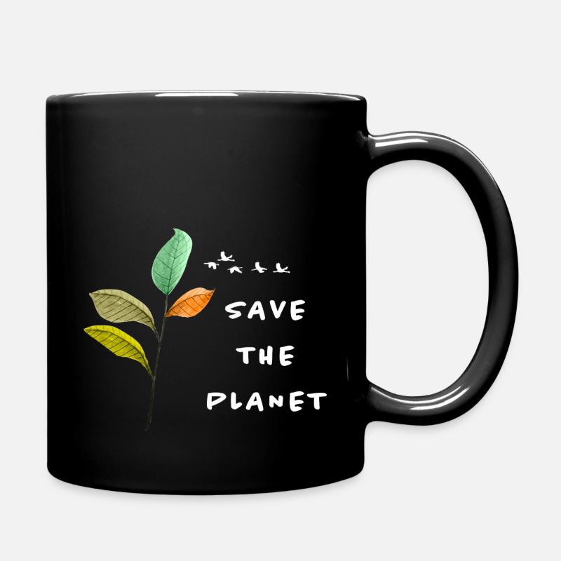 Save The Planet - There is no planet B - Mug uni - noir