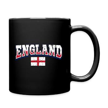 Fan d’Angleterre - Mug uni - noir - Droite