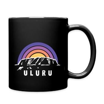 Uluru Ayers Rock Australie Down Under Souvenir - Mug uni - noir - Droite