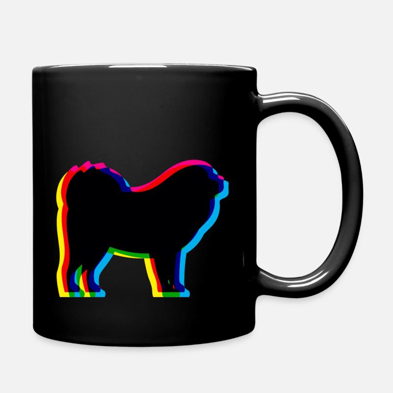 CMJN Chien Tibétain / Do Khyi / Mastiff - Mug uni - noir