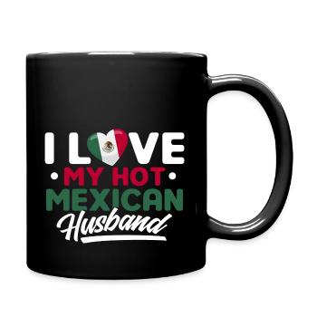 Proud Mexican Mexico Mexican Gift - Full Colour Mug - black - Right