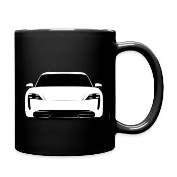 Electric sports car - Full Colour Mug - black - Right