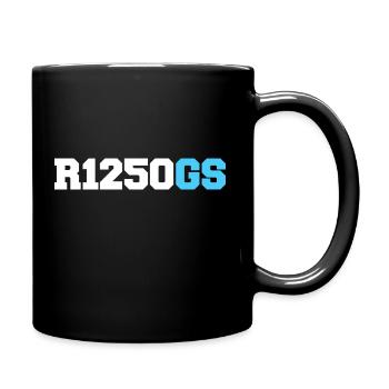 R1250GS Superbike Motorcycle Biker - Tasse einfarbig - Schwarz - Rechts