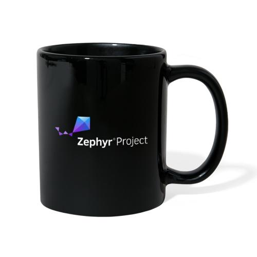 Zephyr Project Logo (white) - Enfärgad mugg