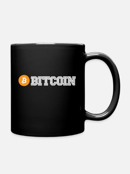 Bitcoin - Mug uni - noir