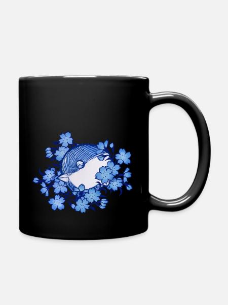 Meise - Tasse einfarbig - Schwarz