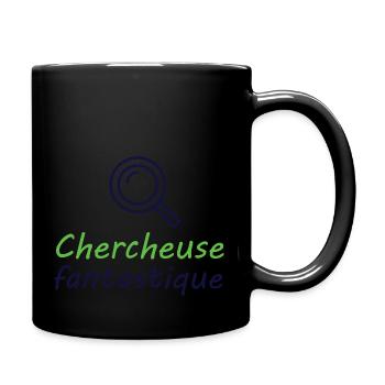 Tshirt femme Chercheuse fantastique - Mug uni - noir - Droite