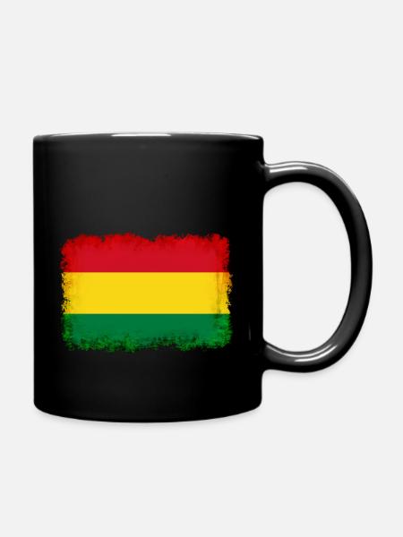 Bolivien - Tasse einfarbig - Schwarz