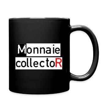 Monnaie Collector - Mug uni - noir - Droite