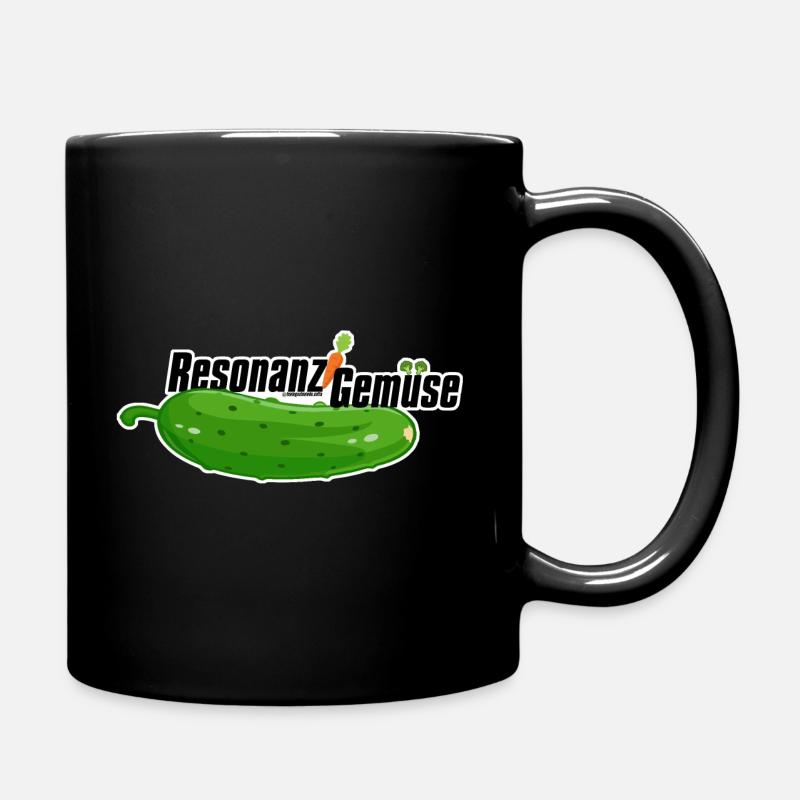 Resonanz Gemüse / Simson /2 Takt - Tasse einfarbig - Schwarz