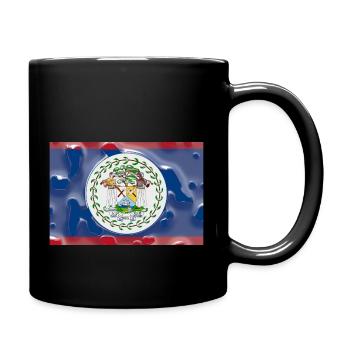 Belize - Tasse einfarbig - Schwarz - Rechts