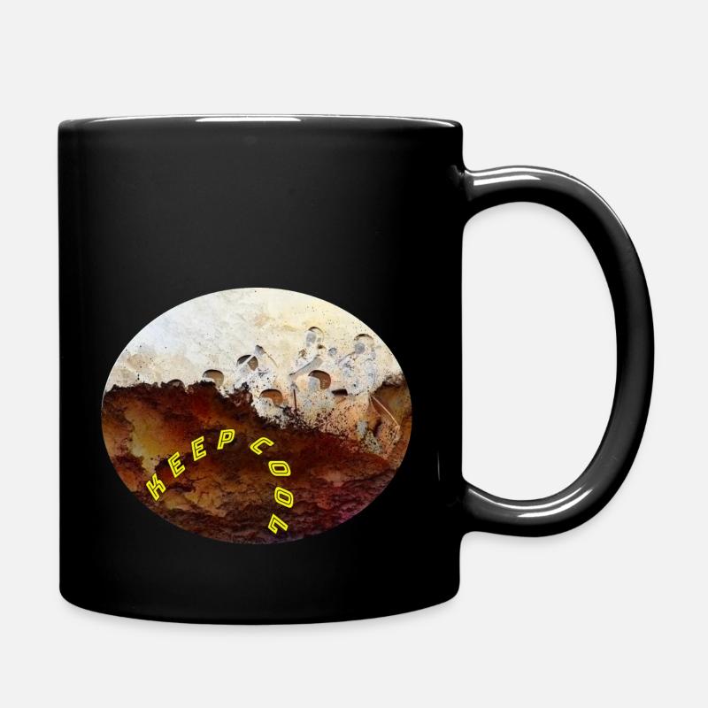 Stimmung - Tasse einfarbig - Schwarz