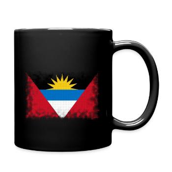 Antigua and Barbuda - Full Colour Mug - black - Right