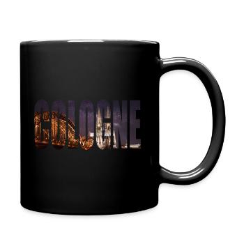 COLOGNE SKYLINE NIGHT - Tasse einfarbig - Schwarz - Rechts