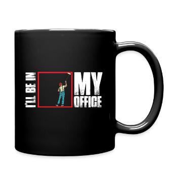 Maler und Lackierer, der Beste und Nervigste Beruf - Tasse einfarbig - Schwarz - Rechts