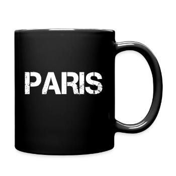 Paris - Mug uni - noir - Droite