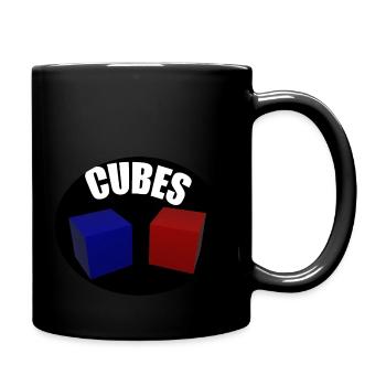 CUBES2 - Tasse einfarbig - Schwarz - Rechts