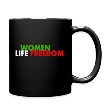 Women life freedom - Full Colour Mug - black - Right