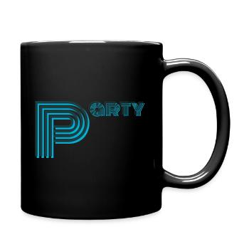 Party - Tasse einfarbig - Schwarz - Rechts