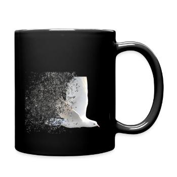 FRIEDE - Tasse einfarbig - Schwarz - Rechts