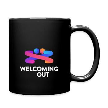 WELCOMING OUT Basics I - Tasse einfarbig - Schwarz - Rechts