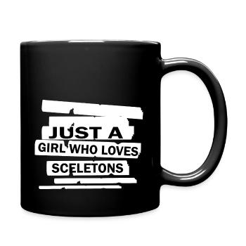 Dancing Dance Music - Tasse einfarbig - Schwarz - Rechts